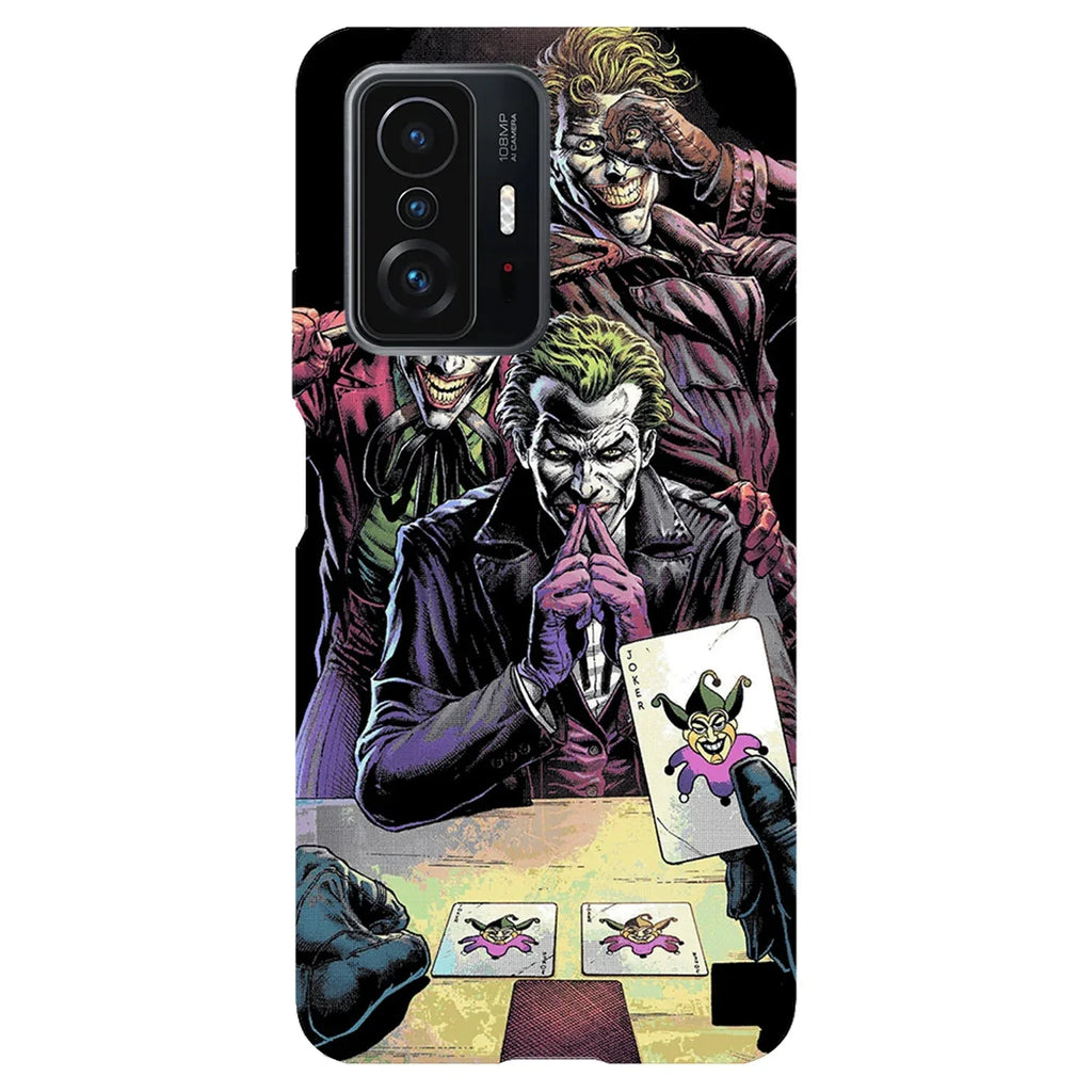 Husa compatibila cu Xiaomi 11T Pro model The three Jokers, Silicon, TPU, Viceversa - Viceversa