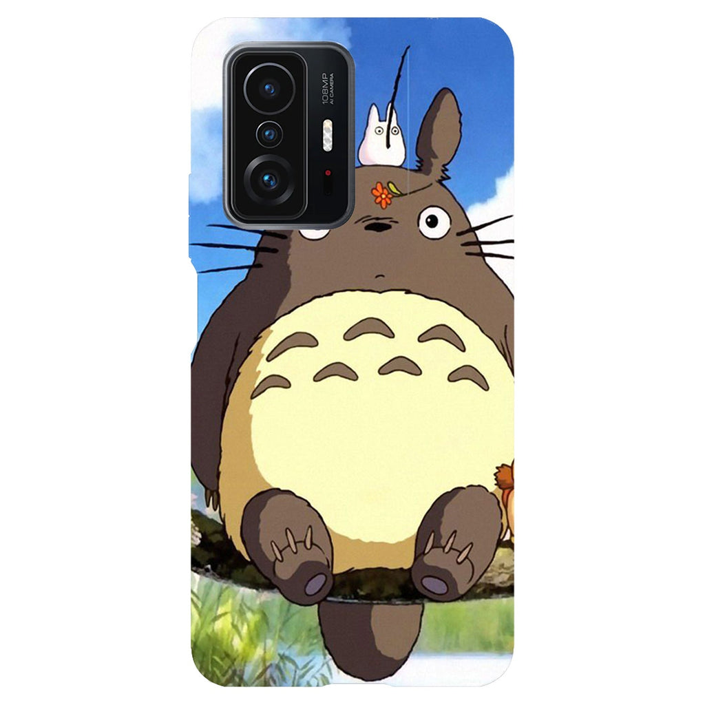 Husa compatibila cu Xiaomi 11T Pro model Totoro fishing, Silicon, TPU, Viceversa