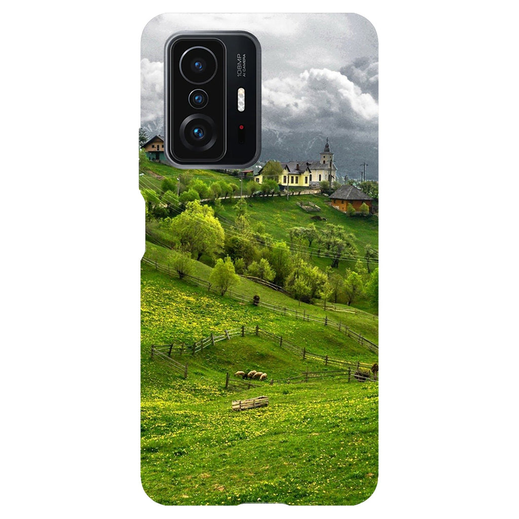 Husa compatibila cu Xiaomi 11T Pro model Transylvania village, Silicon, TPU, Viceversa