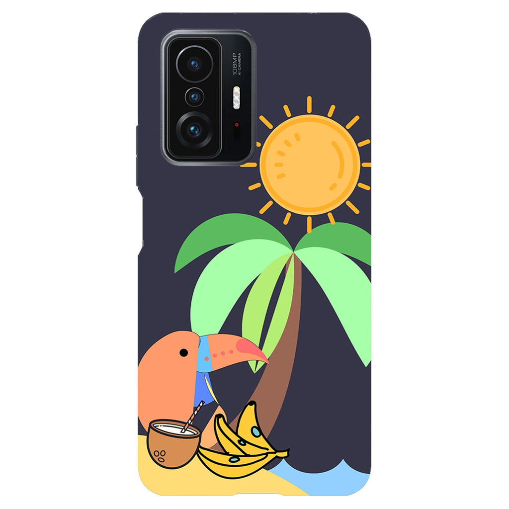 Husa compatibila cu Xiaomi 11T Pro model Tropical Life, Silicon, TPU, Viceversa