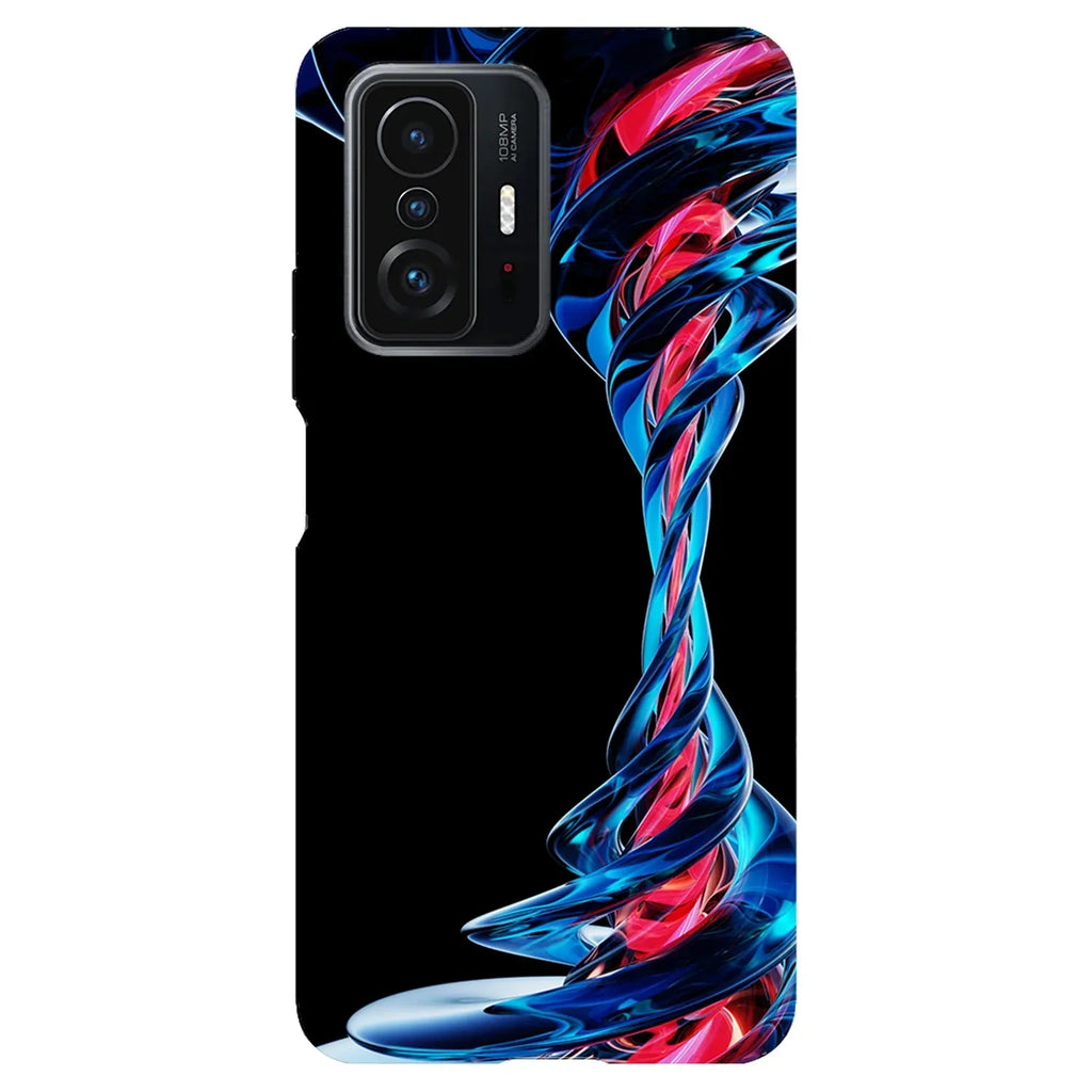Husa compatibila cu Xiaomi 11T model Twisted glass, Silicon, TPU, Viceversa - Viceversa