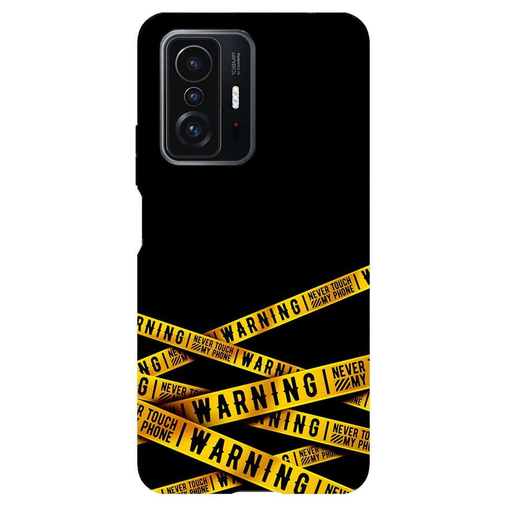 Husa compatibila cu Xiaomi 11T Pro model Warning, Silicon, TPU, Viceversa