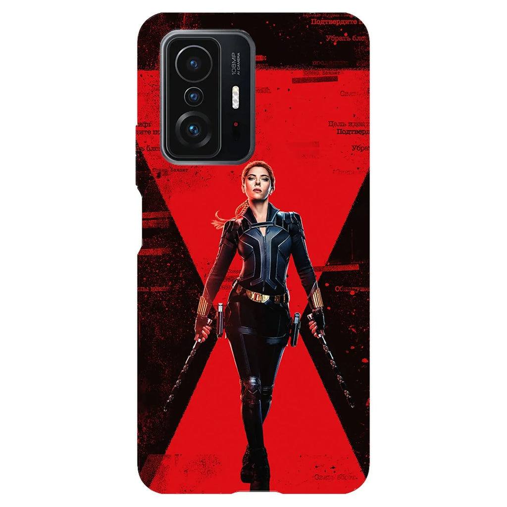 Husa compatibila cu Xiaomi 12 model Black Widow, Silicon, TPU, Viceversa - Viceversa