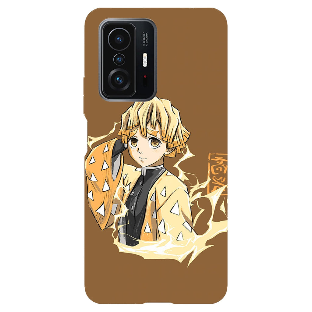 Husa compatibila cu Xiaomi 11T Pro model Zenitsu agatsuma, Silicon, TPU, Viceversa