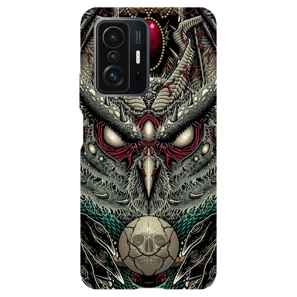 Husa compatibila cu Xiaomi 11T model Cute but psycho, Silicon, TPU, Viceversa - Viceversa