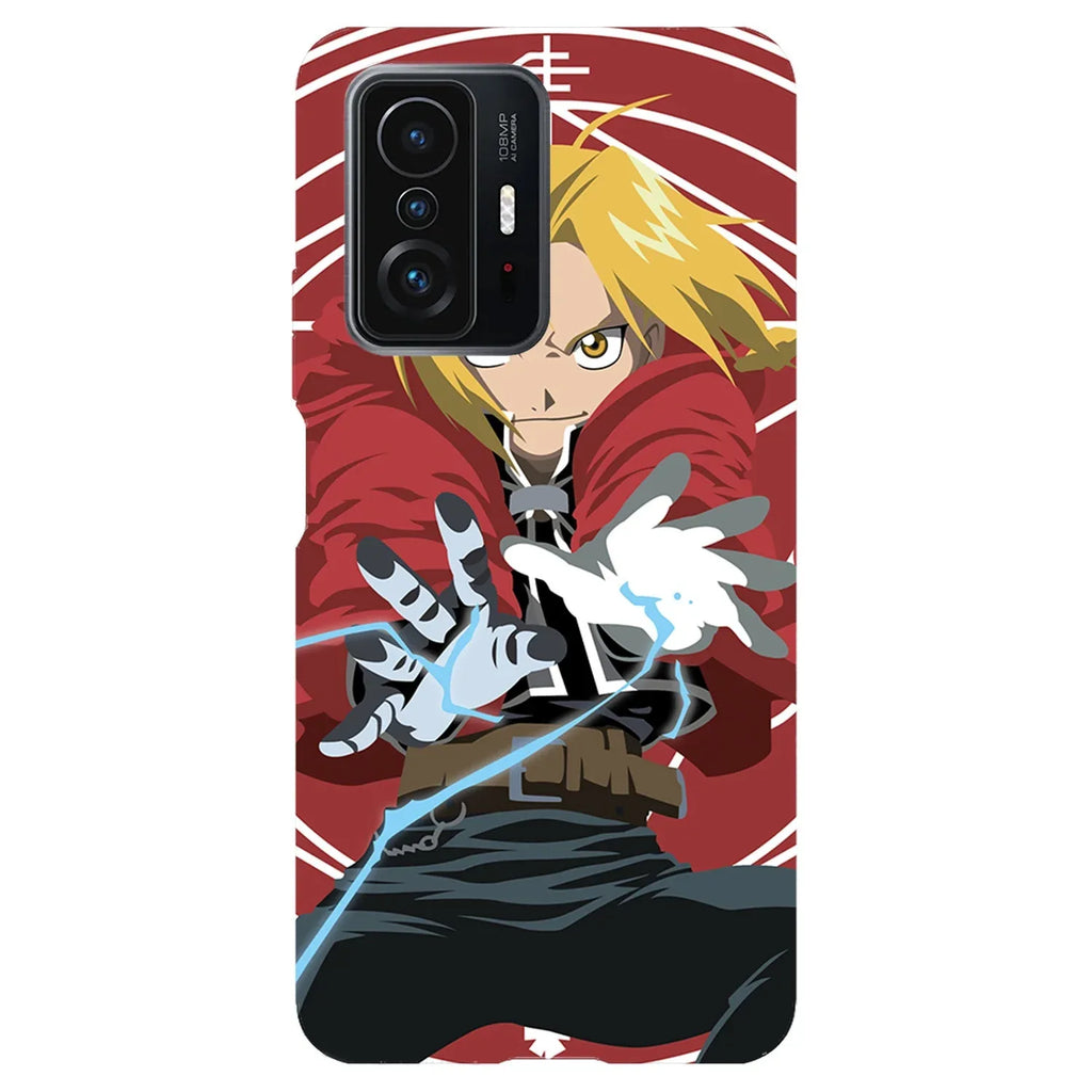 Husa compatibila cu Xiaomi 11T Pro model Edward Elric Fullmetal Alchemist, Silicon, TPU, Viceversa - Viceversa