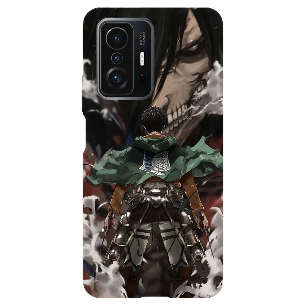 Husa compatibila cu Xiaomi 11T Pro model Eren Atack on titan, Silicon, TPU, Viceversa - Viceversa