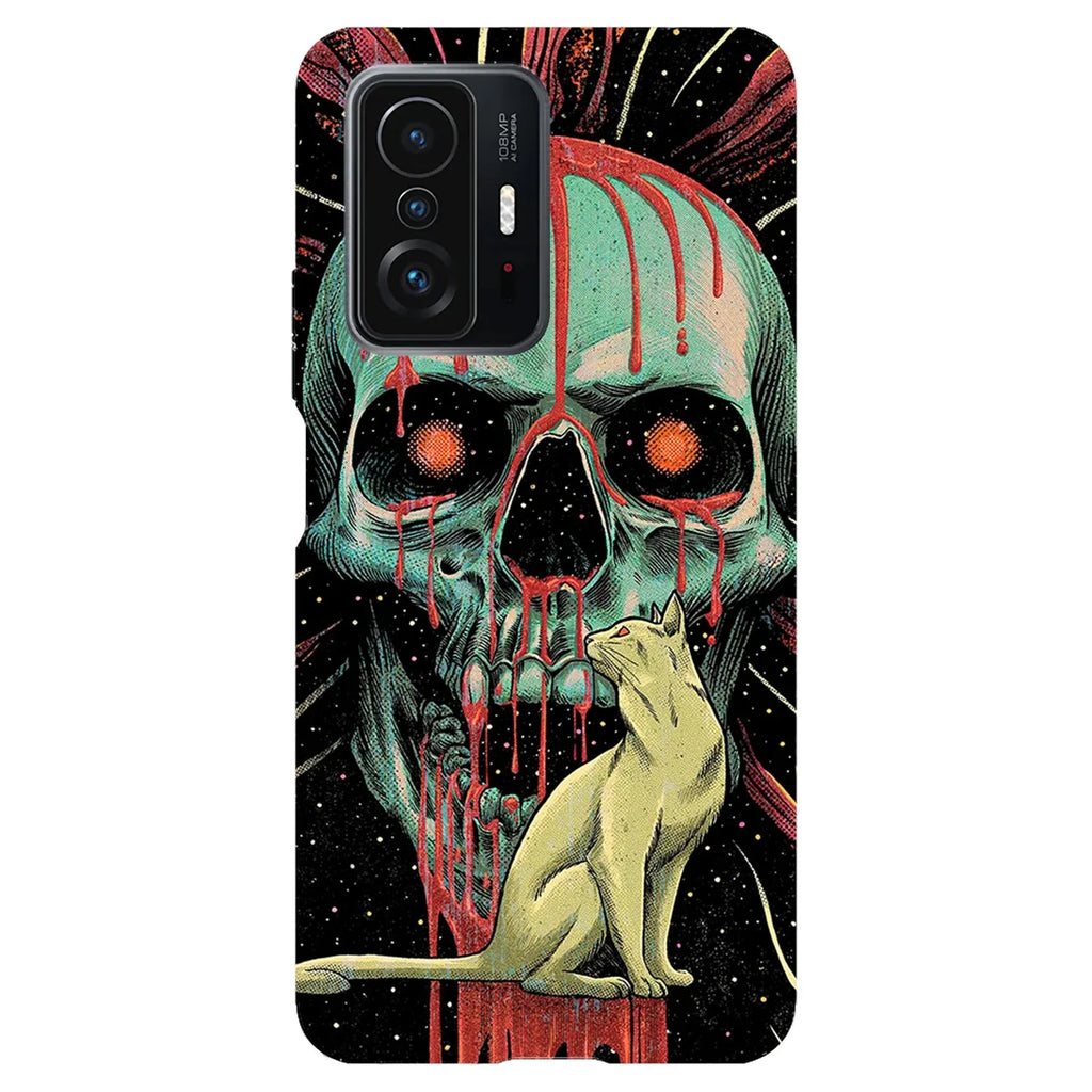 Husa compatibila cu Xiaomi 12 model Evil cat, Silicon, TPU, Viceversa - Viceversa
