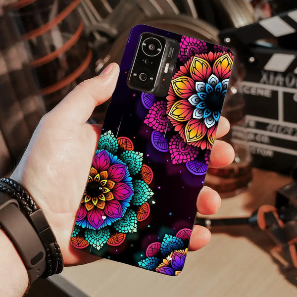 Husa compatibila cu Xiaomi 11T Pro model Floral Mandala, Silicon, TPU, Viceversa - Viceversa