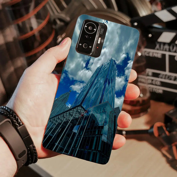 Husa compatibila cu Xiaomi 11T Pro model Glass City, Silicon, TPU, Viceversa - Viceversa