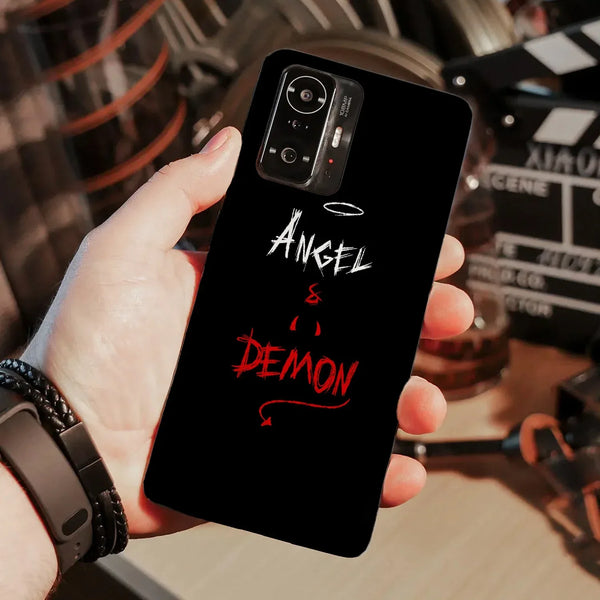 Husa compatibila cu Xiaomi 11T Pro model Angel & Demon, Silicon, TPU, Viceversa - Viceversa