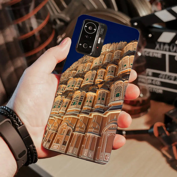 Husa compatibila cu Xiaomi 11T Pro model Hawa Mahal Jaipur, Silicon, TPU, Viceversa - Viceversa