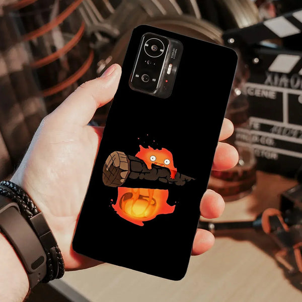 Husa compatibila cu Xiaomi 11T Pro model Hi am Calcifer, Silicon, TPU, Viceversa - Viceversa