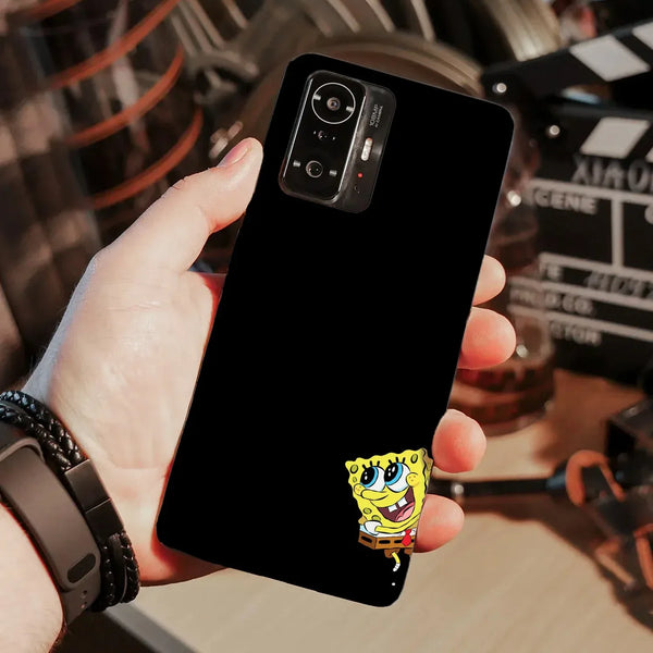 Husa compatibila cu Xiaomi 11T Pro model Hi am Spongebob, Silicon, TPU, Viceversa - Viceversa