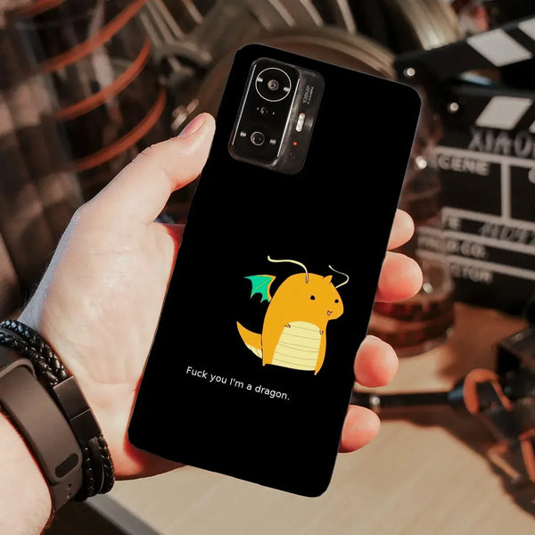 Husa compatibila cu Xiaomi 11T Pro model I am a dragon, Silicon, TPU, Viceversa - Viceversa