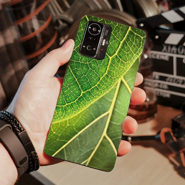Husa compatibila cu Xiaomi 11T Pro model Leaf, Silicon, TPU, Viceversa - Viceversa