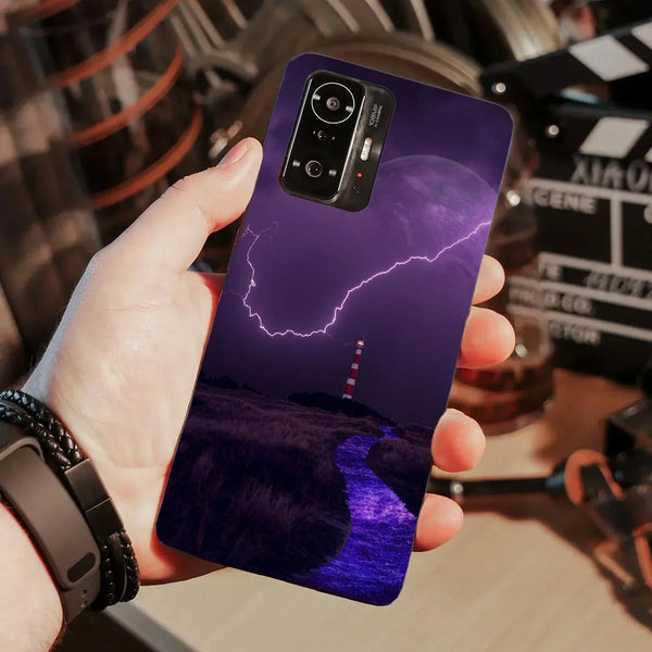 Husa compatibila cu Xiaomi 11T Pro model Lightning storm, Silicon, TPU, Viceversa - Viceversa