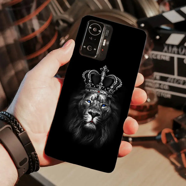 Husa compatibila cu Xiaomi 11T Pro model Lion Emperor, Silicon, TPU, Viceversa - Viceversa