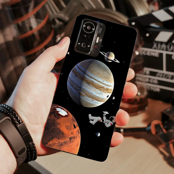Husa compatibila cu Xiaomi 11T Pro model Living Among Planets, Silicon, TPU, Viceversa - Viceversa