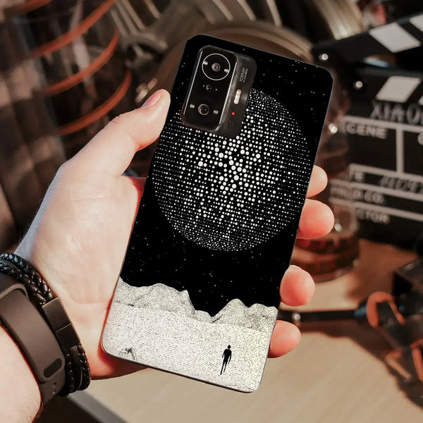 Husa compatibila cu Xiaomi 11T Pro model Lost in cosmos, Silicon, TPU, Viceversa - Viceversa