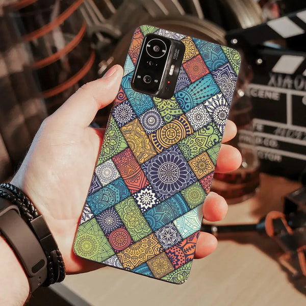 Husa compatibila cu Xiaomi 11T Pro model Mandala Tiles, Silicon, TPU, Viceversa - Viceversa
