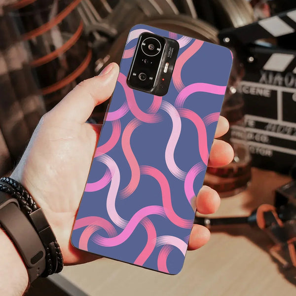 Husa compatibila cu Xiaomi 11T Pro model Material design, Silicon, TPU, Viceversa - Viceversa