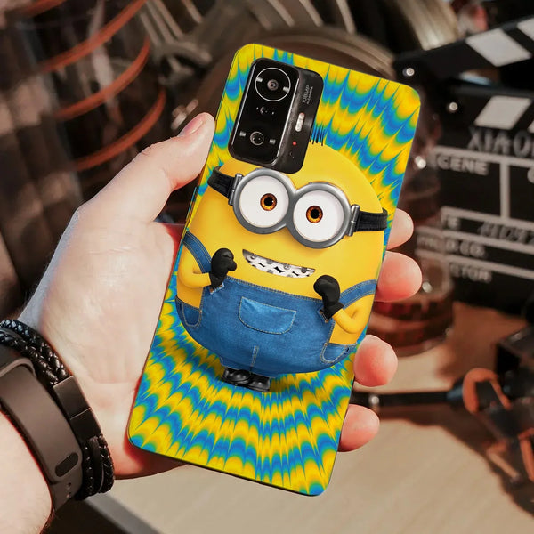 Husa compatibila cu Xiaomi 11T Pro model Minnions The Rise of Gru, Silicon, TPU, Viceversa - Viceversa