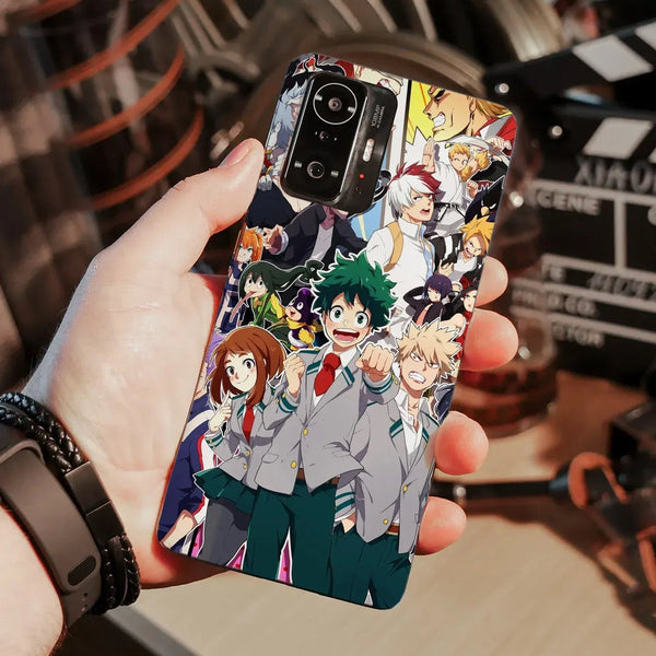 Husa compatibila cu Xiaomi 11T Pro model My hero academia, Silicon, TPU, Viceversa - Viceversa