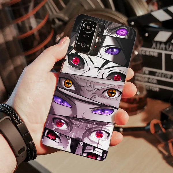 Husa compatibila cu Xiaomi 11T Pro model Naruto Eyes Jutsu, Silicon, TPU, Viceversa - Viceversa