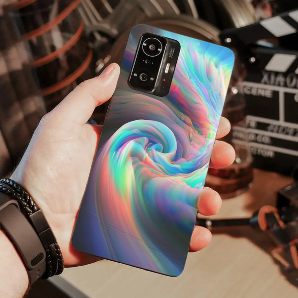 Husa compatibila cu Xiaomi 11T Pro model Neon Holo, Silicon, TPU, Viceversa - Viceversa