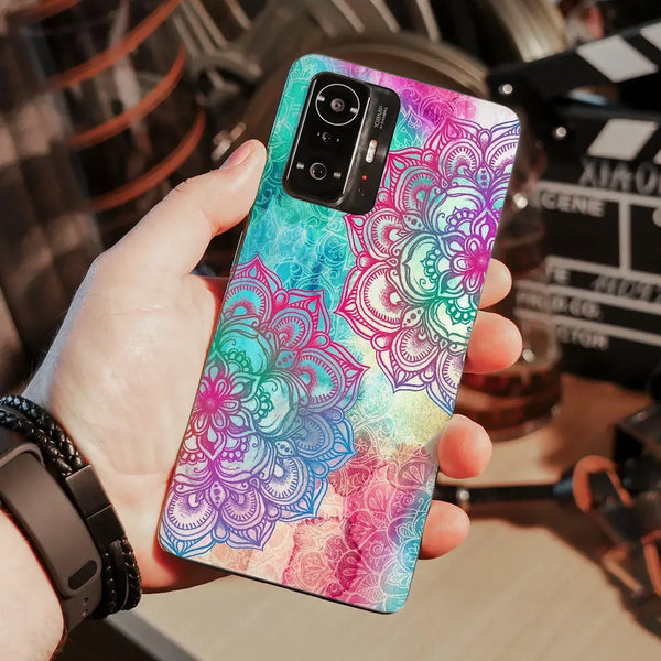 Husa compatibila cu Xiaomi 11T Pro model Neon Mandala, Silicon, TPU, Viceversa - Viceversa