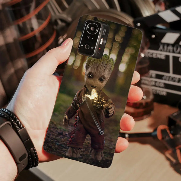 Husa compatibila cu Xiaomi 11T Pro model Baby Groot, Silicon, TPU, Viceversa - Viceversa