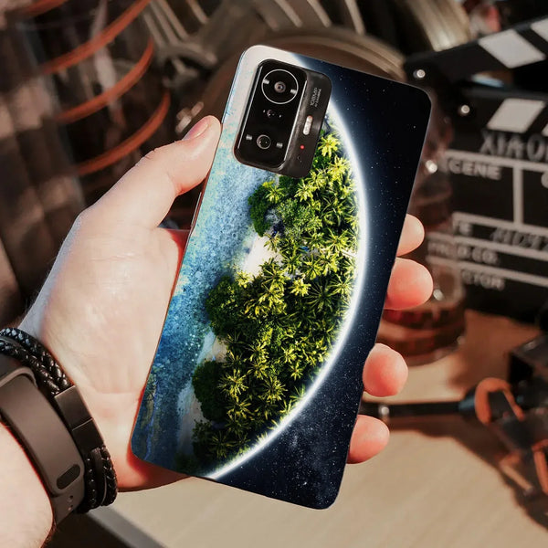 Husa compatibila cu Xiaomi 11T Pro model Planet Island, Silicon, TPU, Viceversa - Viceversa