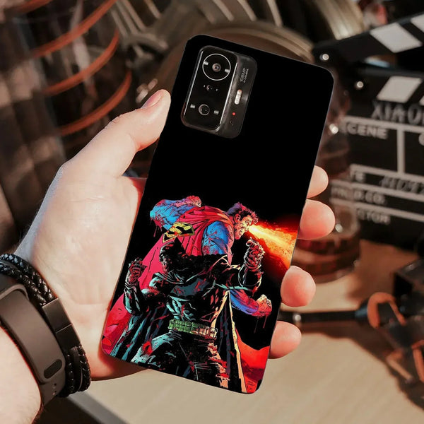 Husa compatibila cu Xiaomi 11T Pro model Batman, Silicon, TPU, Viceversa - Viceversa