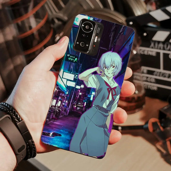 Husa compatibila cu Xiaomi 11T Pro model Rey Evangelion, Silicon, TPU, Viceversa - Viceversa