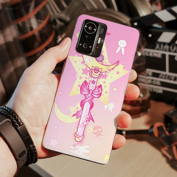 Husa compatibila cu Xiaomi 11T Pro model Sailor Moon wand, Silicon, TPU, Viceversa - Viceversa
