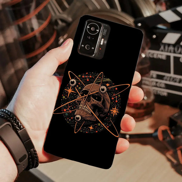 Husa compatibila cu Xiaomi 11T Pro model Skull atom, Silicon, TPU, Viceversa - Viceversa