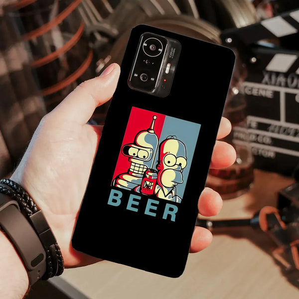 Husa compatibila cu Xiaomi 11T Pro model Beer Brothers, Silicon, TPU, Viceversa - Viceversa