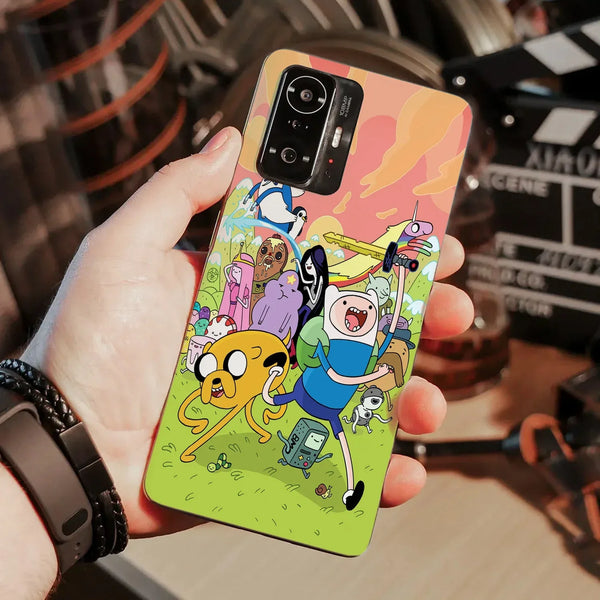 Husa compatibila cu Xiaomi 11T Pro model Adventure time, Silicon, TPU, Viceversa - Viceversa