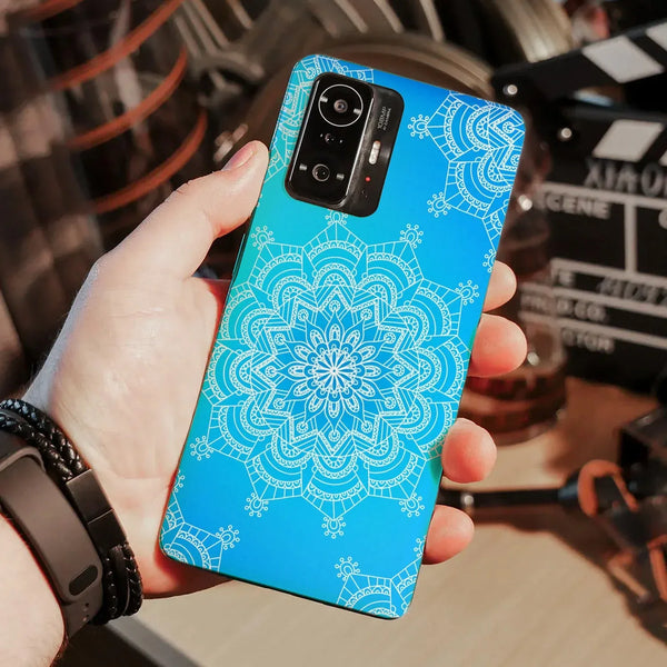 Husa compatibila cu Xiaomi 11T Pro model Snowflake Mandala, Silicon, TPU, Viceversa - Viceversa