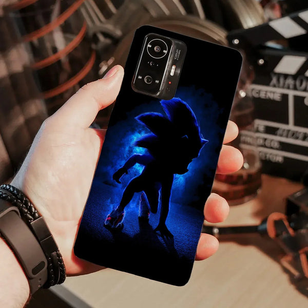 Husa compatibila cu Xiaomi 11T Pro model Sonic the hedgedog, Silicon, TPU, Viceversa - Viceversa