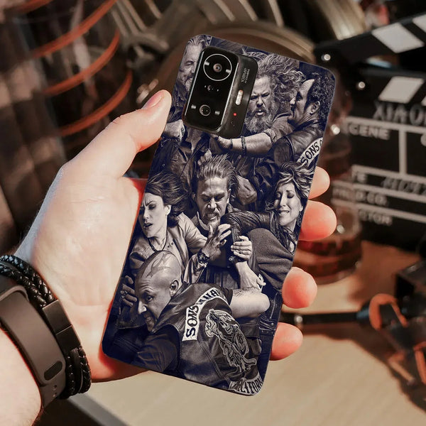 Husa compatibila cu Xiaomi 11T Pro model Sons of Anarchy, Silicon, TPU, Viceversa - Viceversa