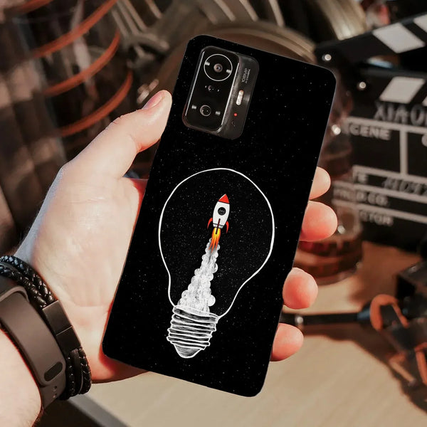 Husa compatibila cu Xiaomi 11T Pro model Space traveler, Silicon, TPU, Viceversa - Viceversa
