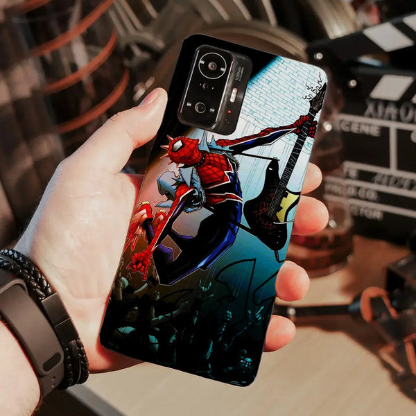 Husa compatibila cu Xiaomi 11T Pro model Spiderpunk, Silicon, TPU, Viceversa - Viceversa