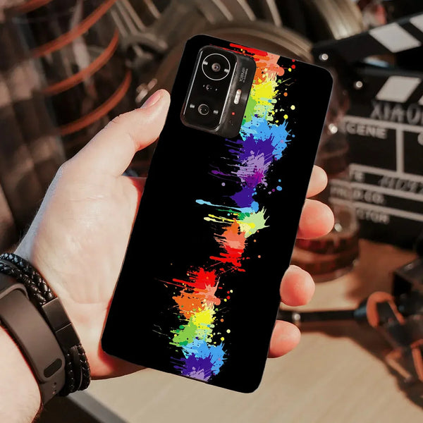 Husa compatibila cu Xiaomi 11T Pro model Splash, Silicon, TPU, Viceversa - Viceversa