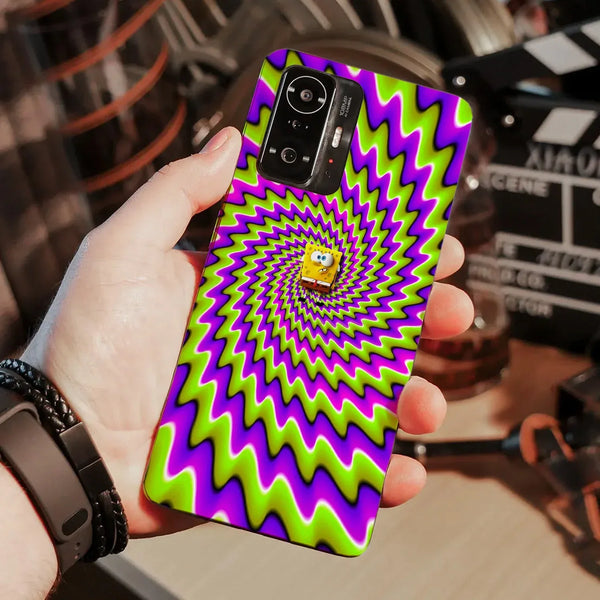 Husa compatibila cu Xiaomi 11T Pro model Sponge Bob, Silicon, TPU, Viceversa - Viceversa