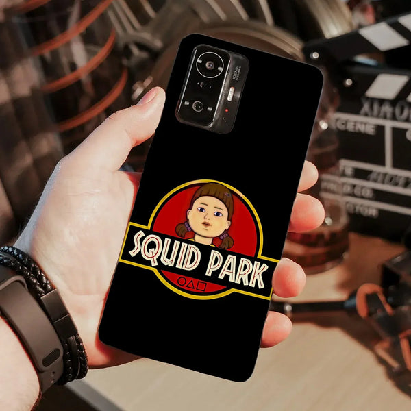 Husa compatibila cu Xiaomi 11T Pro model Squid park, Silicon, TPU, Viceversa - Viceversa