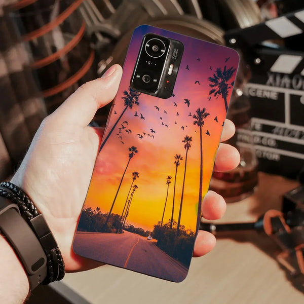 Husa compatibila cu Xiaomi 11T Pro model Into the Sunset, Silicon, TPU, Viceversa - Viceversa