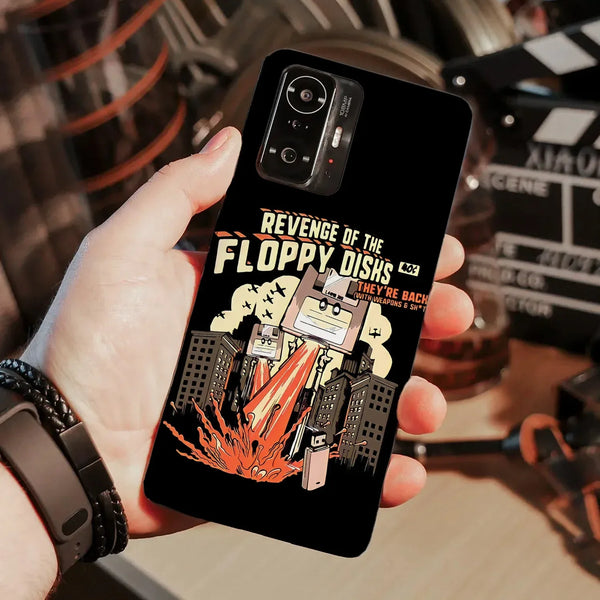 Husa compatibila cu Xiaomi 11T Pro model The revenge of flppy disk, Silicon, TPU, Viceversa - Viceversa