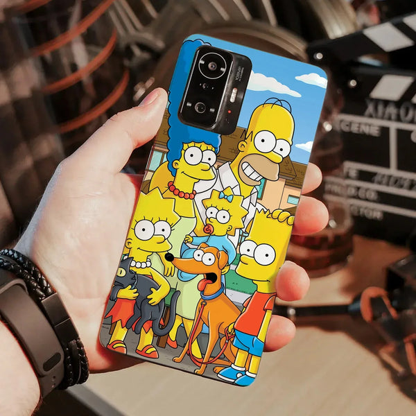 Husa compatibila cu Xiaomi 11T Pro model The Simpsons, Silicon, TPU, Viceversa - Viceversa